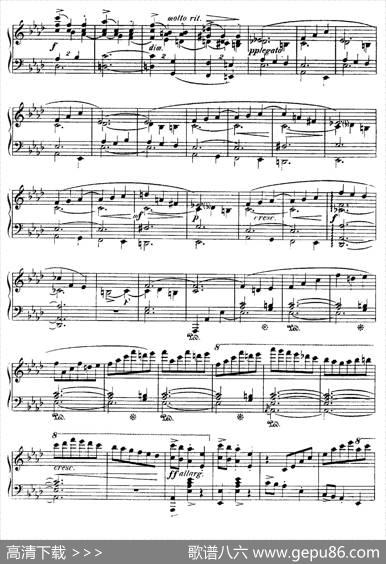 4ValsesCaprice（4首随想圆舞曲）（Op.62No.4inA-flat）|加布里埃尔·福雷