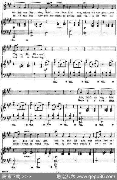 Chopin-17PolishSongsOp.74，No.1（MadchensWunsch.TheMaiden’sWisb.）（钢琴伴奏谱）|弗雷德里克·弗朗索瓦·肖邦