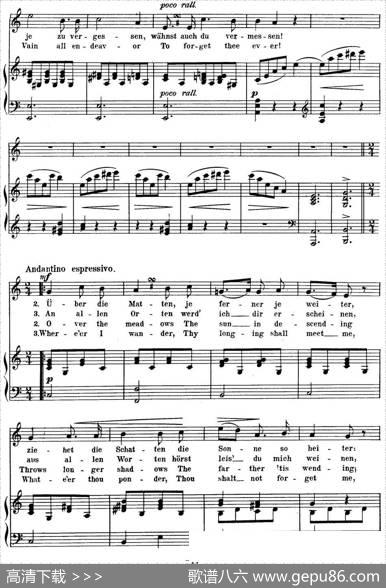 Chopin-17PolishSongsOp.74，No.6（MirausdenBlicken！Gothou，andhastethee！）（钢琴伴奏谱）|弗雷德里克·弗朗索瓦·肖邦