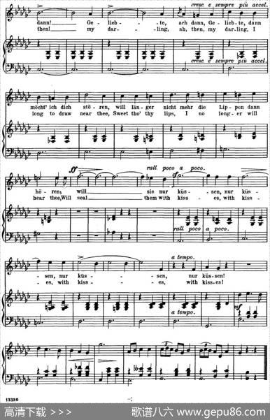 Chopin-17PolishSongsOp.74，No.12（MeineFreuden.MyDelights.）（钢琴伴奏谱）|弗雷德里克·弗朗索瓦·肖邦