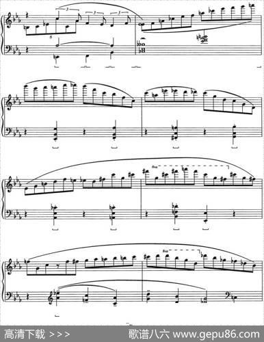 Etude1.Liza（乔治·格什温练习曲·1、莉萨）|乔治·格什温