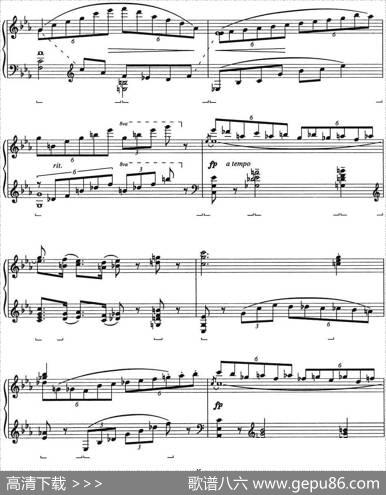 Etude1.Liza（乔治·格什温练习曲·1、莉萨）|乔治·格什温