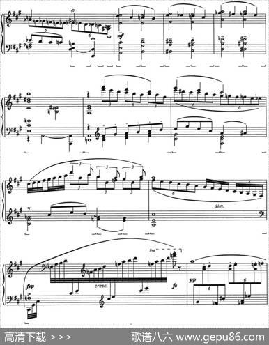Etude1.Liza（乔治·格什温练习曲·1、莉萨）|乔治·格什温