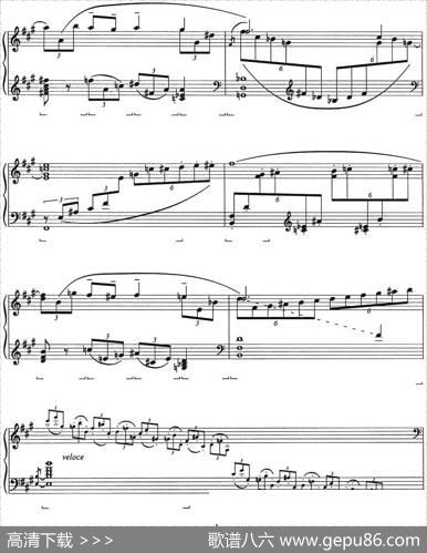 Etude1.Liza（乔治·格什温练习曲·1、莉萨）|乔治·格什温