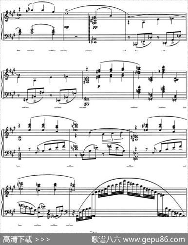Etude2.SomebodyLovesMe（乔治·格什温练习曲·2、他深爱着我）|乔治·格什温