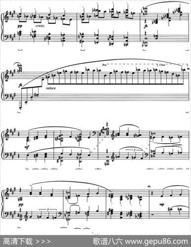 Etude2.SomebodyLovesMe（乔治·格什温练习曲·2、他深爱着我）|乔治·格什温
