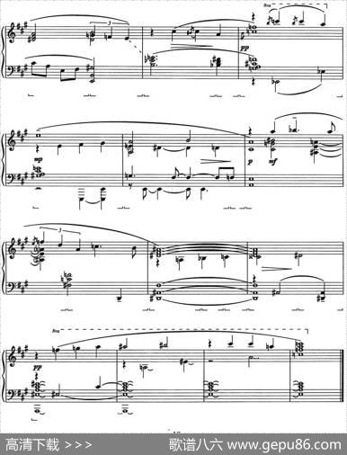 Etude2.SomebodyLovesMe（乔治·格什温练习曲·2、他深爱着我）|乔治·格什温