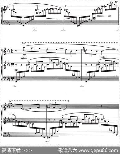 Etude3.TheManILove（乔治·格什温练习曲·3、我爱的男人）|乔治·格什温