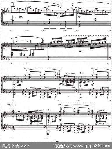 Etude3.TheManILove（乔治·格什温练习曲·3、我爱的男人）|乔治·格什温
