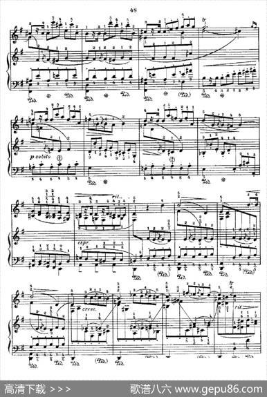 53首改编练习曲（No.46）|里奥鲍尔德·戈多夫斯基