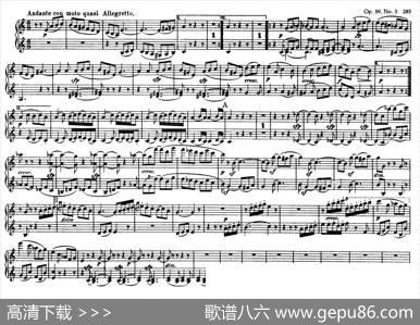 StringQuartetNo.9inCMajorOp.59-3-4Hands（C大调第九弦乐四重奏·四手联弹）|路德维希·冯·贝多芬