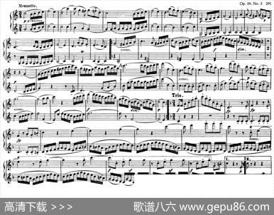 StringQuartetNo.9inCMajorOp.59-3-4Hands（C大调第九弦乐四重奏·四手联弹）|路德维希·冯·贝多芬