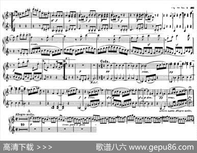StringQuartetNo.9inCMajorOp.59-3-4Hands（C大调第九弦乐四重奏·四手联弹）|路德维希·冯·贝多芬