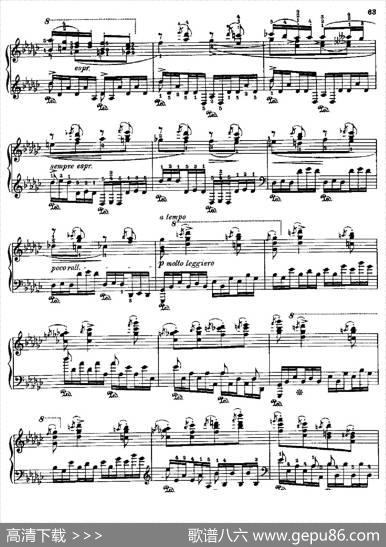 53首改编练习曲（No.11）|里奥鲍尔德·戈多夫斯基