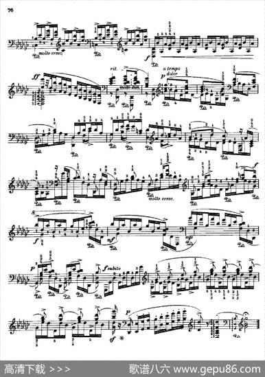53首改编练习曲（No.12A）|里奥鲍尔德·戈多夫斯基