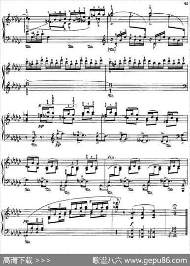 53首改编练习曲（No.16A）|里奥鲍尔德·戈多夫斯基