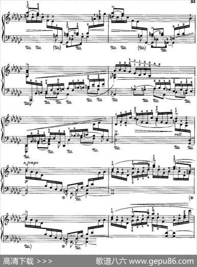 53首改编练习曲（No.16A）|里奥鲍尔德·戈多夫斯基