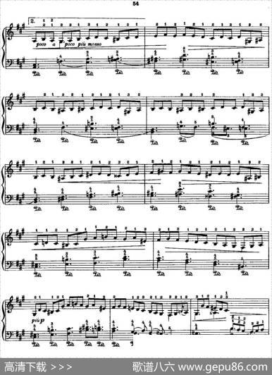 53首改编练习曲（No.28A）|里奥鲍尔德·戈多夫斯基