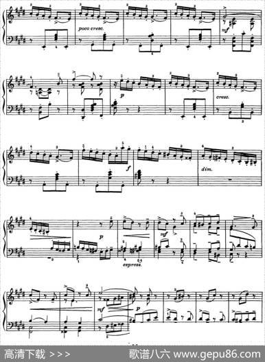 柴可夫斯基18首钢琴小品Op.72（3.Tendresreproches）|[俄]彼得·伊利奇·柴可夫斯基