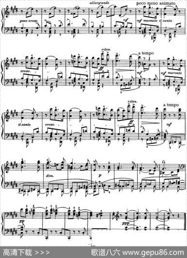 柴可夫斯基18首钢琴小品Op.72（3.Tendresreproches）|[俄]彼得·伊利奇·柴可夫斯基
