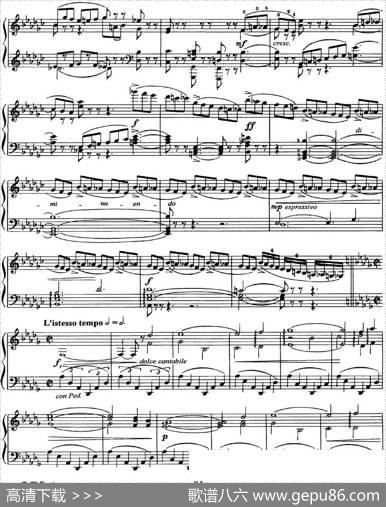 柴可夫斯基18首钢琴小品Op.72（10.Scherzo-fantaisie）|[俄]彼得·伊利奇·柴可夫斯基