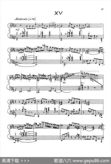 24PreludesOp.53（24首前奏曲·XV）|尼古拉·凯帕斯汀