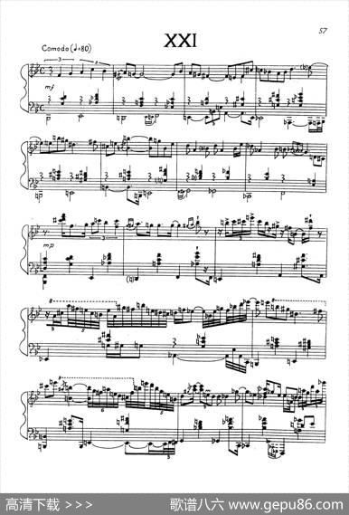 24PreludesOp.53（24首前奏曲·XXI）|尼古拉·凯帕斯汀