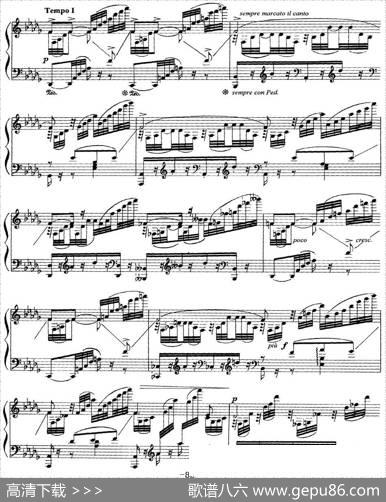 柴可夫斯基18首钢琴小品Op.72（14.Chantelegiaque）|[俄]彼得·伊利奇·柴可夫斯基