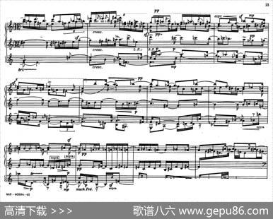 12EtudesforPiano（博尔科姆12首钢琴练习曲·5）|威廉·博尔科姆