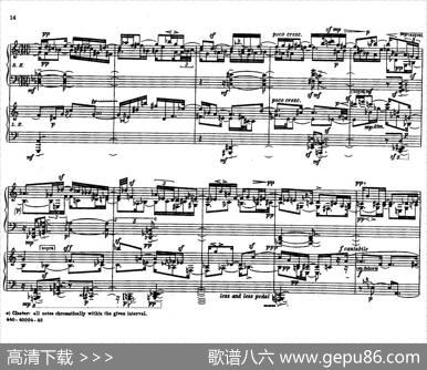 12EtudesforPiano（博尔科姆12首钢琴练习曲·5）|威廉·博尔科姆
