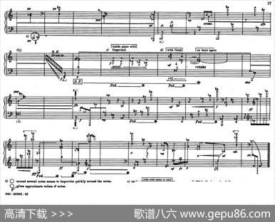 12EtudesforPiano（博尔科姆12首钢琴练习曲·6）|威廉·博尔科姆