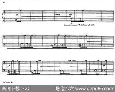 12EtudesforPiano（博尔科姆12首钢琴练习曲·9）|威廉·博尔科姆