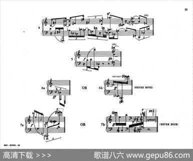 12EtudesforPiano（博尔科姆12首钢琴练习曲·10）|威廉·博尔科姆