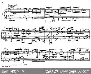 12EtudesforPiano（博尔科姆12首钢琴练习曲·10）|威廉·博尔科姆