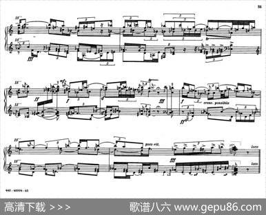 12EtudesforPiano（博尔科姆12首钢琴练习曲·10）|威廉·博尔科姆