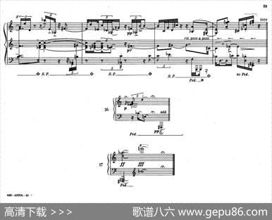 12EtudesforPiano（博尔科姆12首钢琴练习曲·10）|威廉·博尔科姆