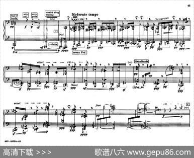 12EtudesforPiano（博尔科姆12首钢琴练习曲·12）|威廉·博尔科姆