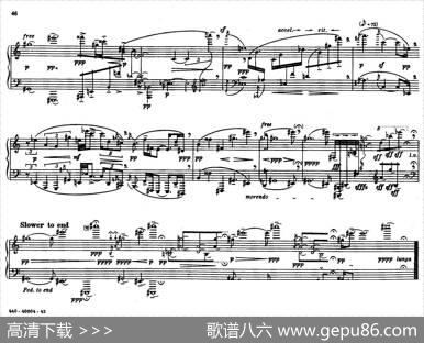 12EtudesforPiano（博尔科姆12首钢琴练习曲·12）|威廉·博尔科姆