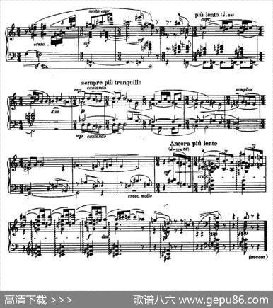 8ImprovisationsOp.20（8首匈牙利民歌即兴曲·Ⅲ）|巴托克