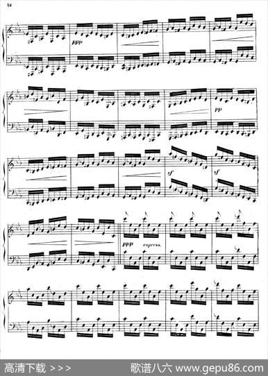 3GrandesEtudesOp.76No.3（3首华丽练习曲·3）|查理斯·沃伦汀·阿尔坎