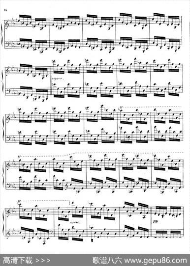 3GrandesEtudesOp.76No.3（3首华丽练习曲·3）|查理斯·沃伦汀·阿尔坎