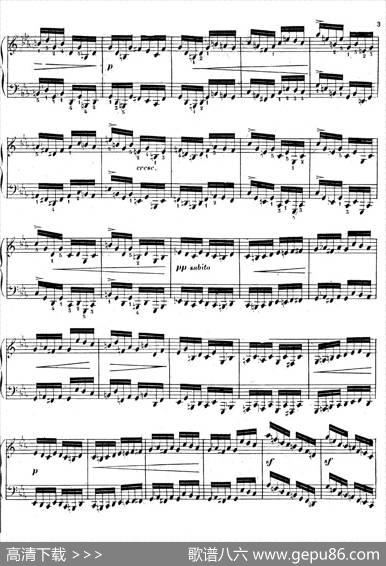 3GrandesEtudesOp.76No.3（3首华丽练习曲·3）|查理斯·沃伦汀·阿尔坎