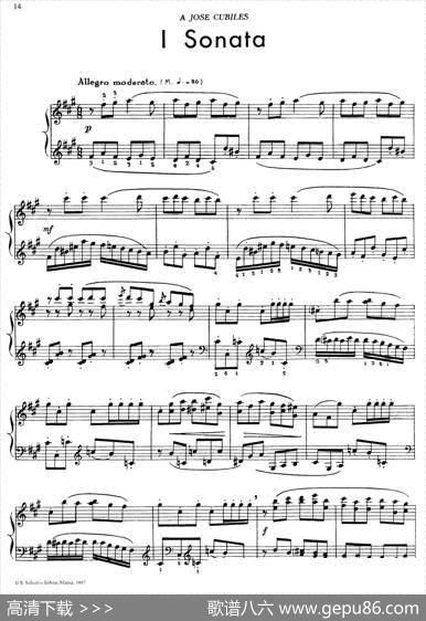 5首卡斯蒂利亚奏鸣曲（Ⅰsonata）|华金·罗德里戈