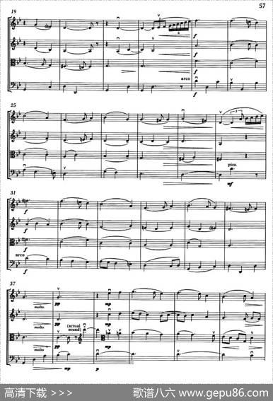 GREENSLEEVES（弦乐四重奏）