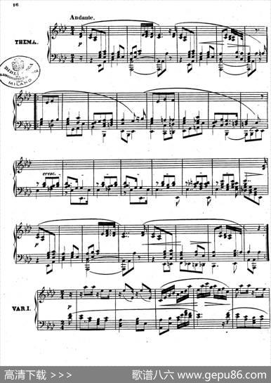SonataNo.2incMinorOp.20（c小调第二钢琴奏鸣曲）|安东·鲁宾斯坦