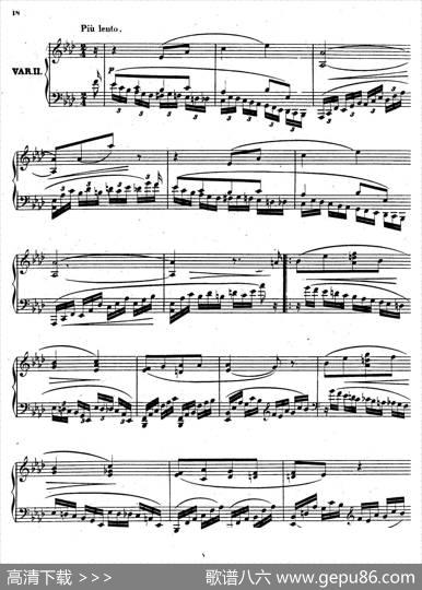SonataNo.2incMinorOp.20（c小调第二钢琴奏鸣曲）|安东·鲁宾斯坦