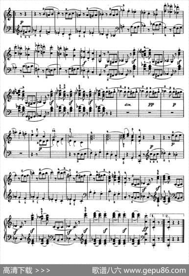PianoSonatainCOp.2No.3（C大调第三钢琴奏鸣曲）|路德维希·冯·贝多芬