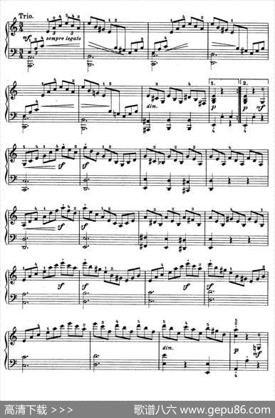 PianoSonatainCOp.2No.3（C大调第三钢琴奏鸣曲）|路德维希·冯·贝多芬