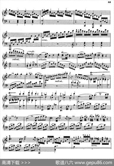 PianoSonataNo.4inCMajorOp.38（C大调第四钢琴奏鸣曲）|约翰·尼波默克·胡梅尔