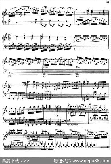PianoSonataNo.4inCMajorOp.38（C大调第四钢琴奏鸣曲）|约翰·尼波默克·胡梅尔